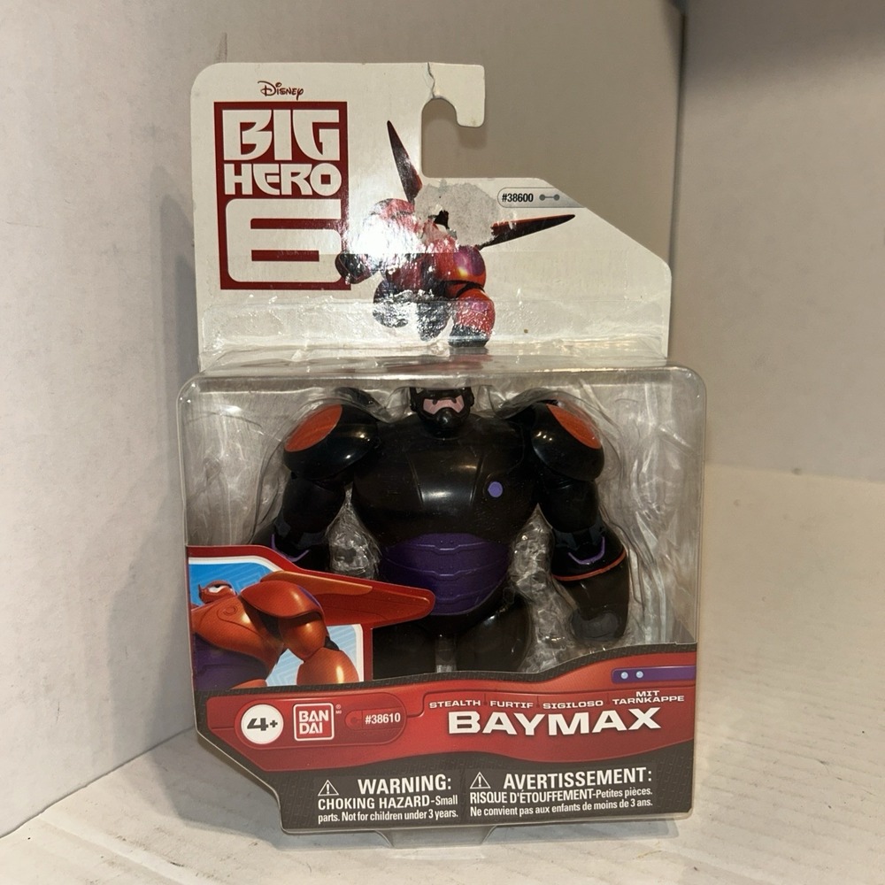 Bandai Big Hero 6 Six Stealth Baymax Black Suit Hard to Find Brand New